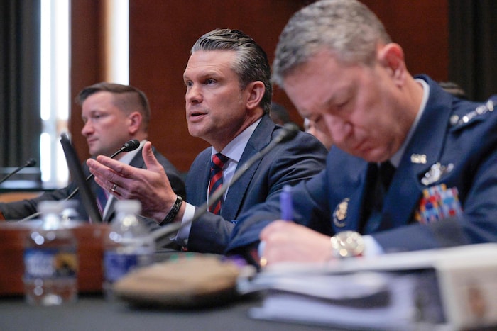 Pete Hegseth im Pentagon