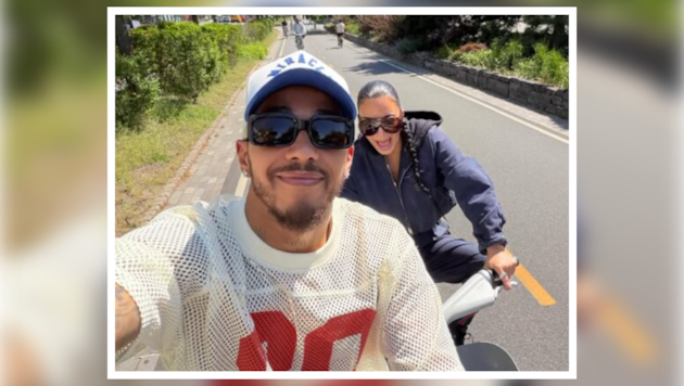 Kim Kardashian zeigt auf Instagram ihr Liebesglück mit Lewis Hamilton!