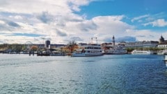 Der Hafen in Konstanz.