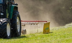 Beim Grünland beträgt der Ernteverlust bei Heu regional bei bis zu 70 Prozent.