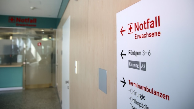 Die Notaufnahmen sind bei Hitze wieder gut besucht.