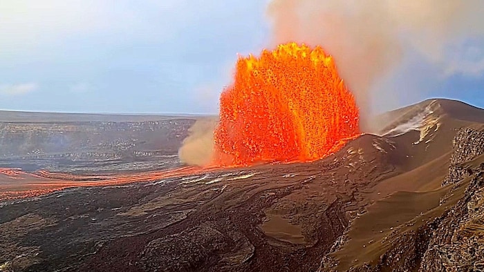 Die Eruptionsphase des Kīlauea dauert nun schon eineinhalb Jahre an.
