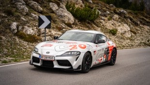 Die Kombination aus Bergstraßen und sportlichen Autos, wie dieser Toyota Supra, haben schon ...