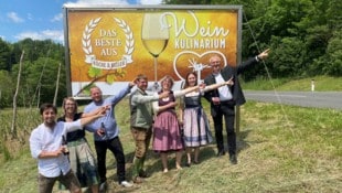 Bierbrauer Andreas Juri, Leutschachs Amtsleiterin Elfriede Schmid, Spitzenkoch Christian Abel, ...