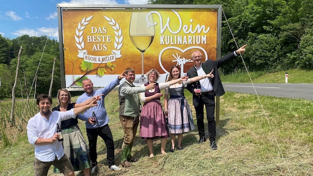 Bierbrauer Andreas Juri, Leutschachs Amtsleiterin Elfriede Schmid, Spitzenkoch Christian Abel, ...
