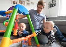 Nicht viele Männer gehen in Karenz.