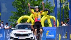 2025 jubelte Jannis Peter im Trikot des „Team Vorarlberg“ auf der Höss.