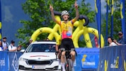 2025 jubelte Jannis Peter im Trikot des „Team Vorarlberg“ auf der Höss.