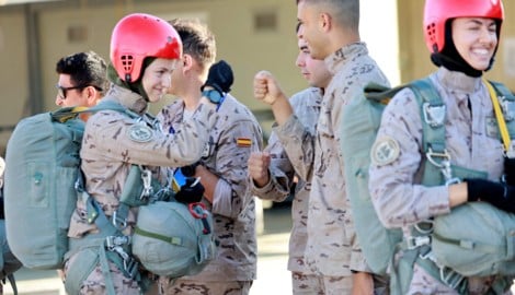 Prinzessin Leonor wagte während ihrer Militärausbildung als erster spanischer Royal einen ...