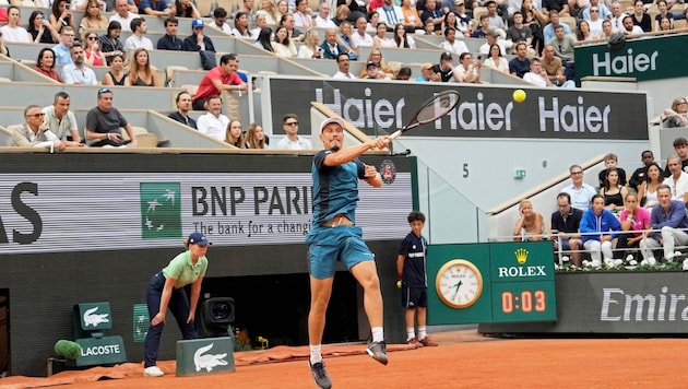 Im Vorjahr war für Filip Misolic erst in der dritten Runde gegen Superstar Novak Djokovic ...