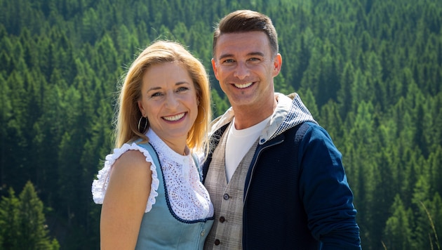 Stefanie Hertel und Marco Ventre sind schon voller Vorfreude auf die diesjährige Sommer-Musi.
