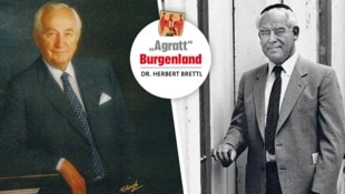 Krone KREATIV/Herbert Brettl, Nora Frankl Paul Rosenfeld (links) und Oskar Schiller kehrten nach 1945 ins Burgenland zurück.
