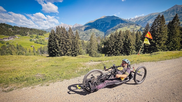 Josef auf der Steineckenalm im Kärntner Lesachtal