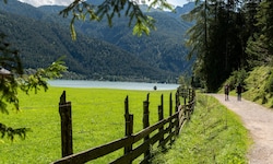 Wanderweg am Achensee in Tirol