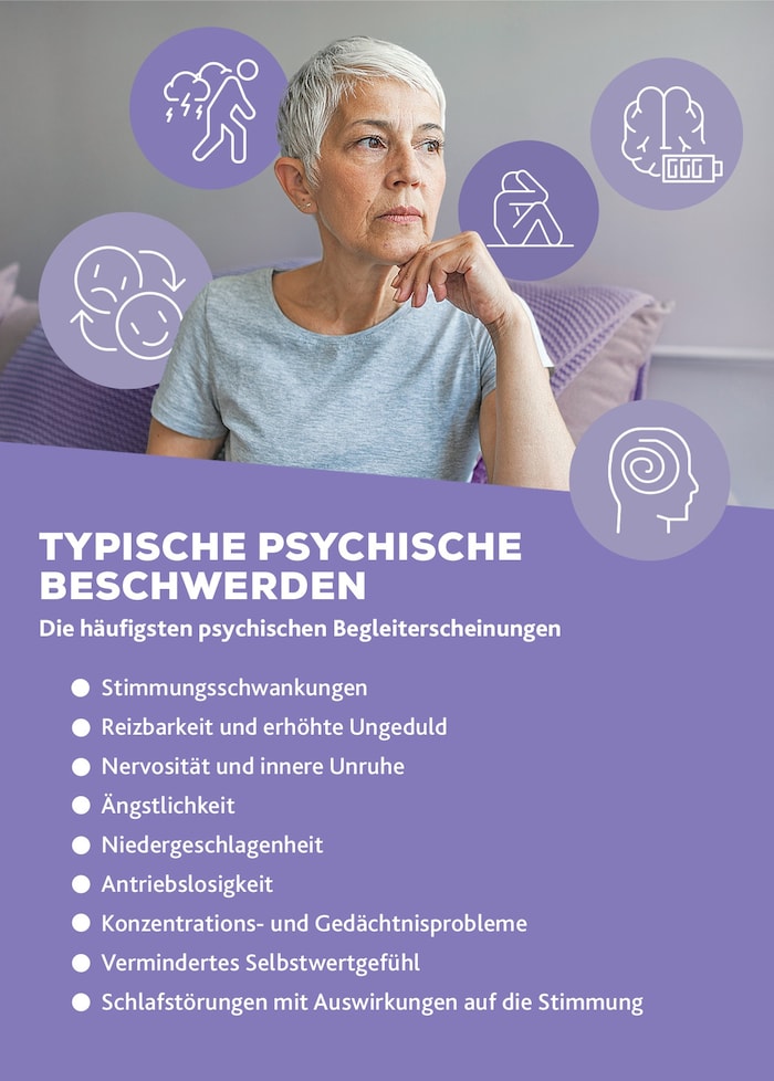 Begleiterscheinungen, die Frauen zu schaffen machen können