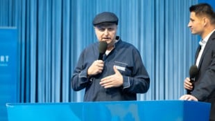 Spitzenkoch Johann Lafer in Linz zu Gast.