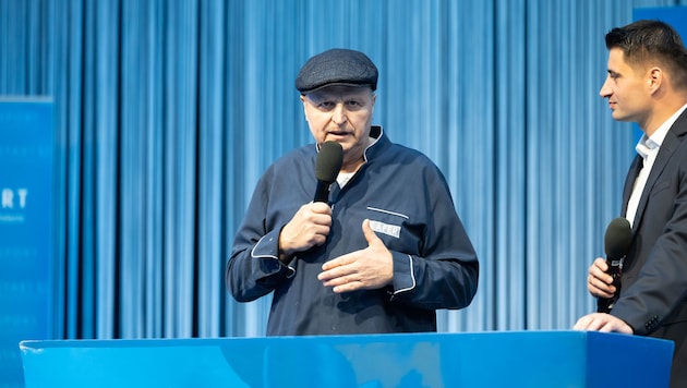 Spitzenkoch Johann Lafer in Linz zu Gast.