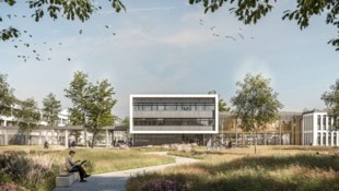 So soll das neue Polizeisicherheitszentrum aussehen.