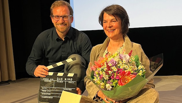 Josef Kirchner folgt Renate Wurm als Chef vom Das Kino nach. Zum Abschied gab’s für Wurm eine ...