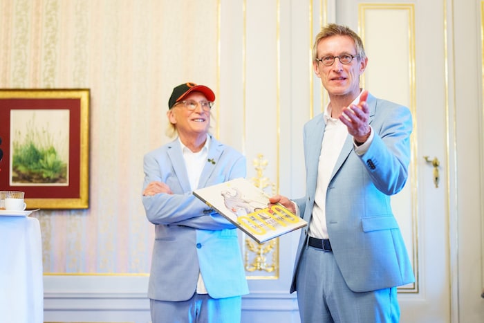 Otto und Albertina-Direktor Ralph Gleis