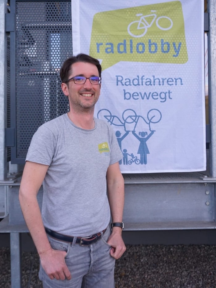 Christoph Zettinig (Radlobby) machte den Schul-Check in Kärnten.
