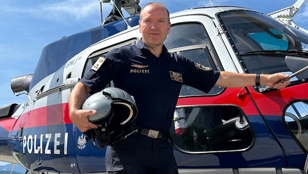 Chefinspektor Josef Samonig übernahm mit 1. Juni die Leitung der Flugeinsatzstelle Klagenfurt.