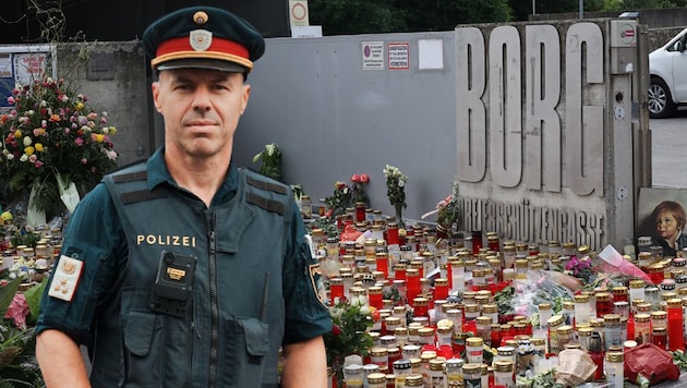 Roland Janko betrat als einer der ersten Polizisten das Gymnasium Dreierschützengasse.