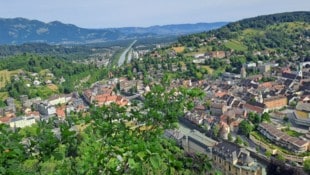 Blick auf Feldkirch.