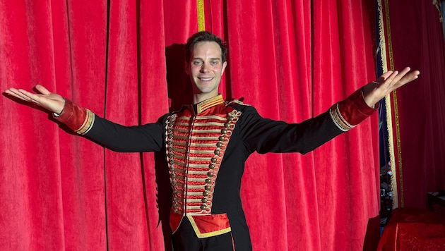 Daniel Kromer leitet den „Circus Edelweiß“.