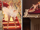 Monroe-Ebenbild Esther Kreis präsentierte die Lieblingsschuhe des Hollywood-Stars. 