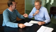 David Narr (li.) und Erwin Zangerl fordern bei der Lehre einige Veränderungen.