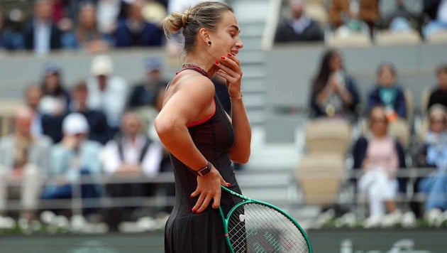 Aryna Sabalenka has been eliminated in Paris.