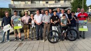 Die Sponsoren Elektro Lipp, Baumeister Werner, EVN, Spar, Arnos Bicycles, Gasthaus Tiefenböck, ...