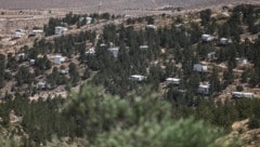 Eine nach internationalem Recht illegale jüdische Siedlung nahe Hebron im Westjordanland