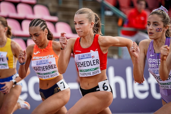 Pauline Schedler ist aktuell die fünftschnellste U20-Europäerin über die 1500 Meter und hat gute ...