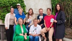 WeLocally-Gründerin Mirjam Mieschendahl (2. v. re.) mit lokalen „Machern“ aus Tirol.