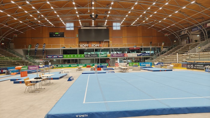 Die Messehalle 6 ist startklar.