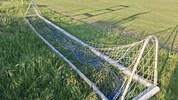 Die Tore wurden bereits abgebaut.