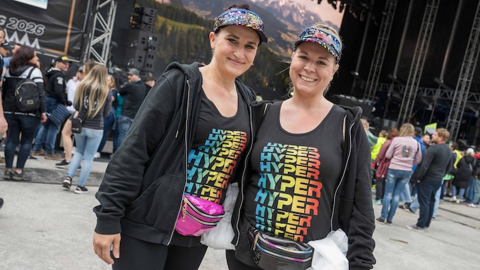 Lisa und Laura reisten aus Rein an.