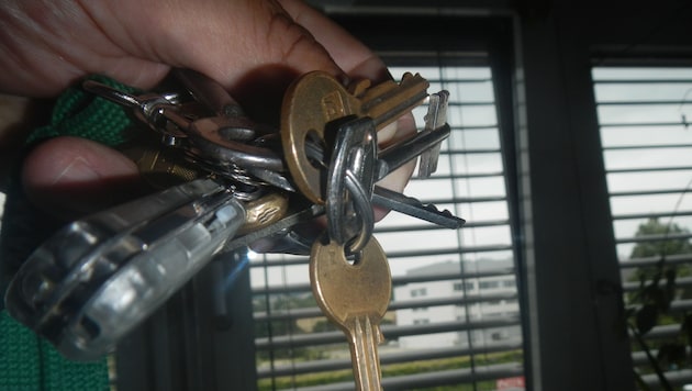 Ein Schlüsselbund als Waffe: Ein Villacher soll seine Frau damit geschlagen haben (Symbolbild)
