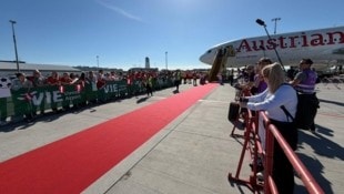 Das ÖFB-Team hebt in die USA ab.