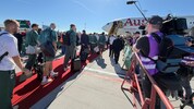 Das ÖFB-Team hebt in die USA ab.