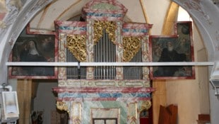 Die Knoller-Orgel in der Stiftskirche von Ossiach wird restauriert, gereinigt, gestimmt – auf ...