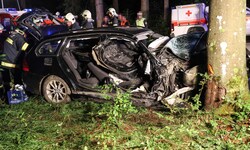 Wie durch ein Wunder wurde keiner der vier Burschen schwer verletzt.