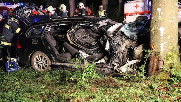 Wie durch ein Wunder wurde keiner der vier Burschen schwer verletzt.