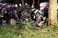 Wie durch ein Wunder wurde keiner der vier Burschen schwer verletzt.