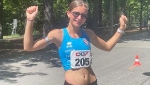 Theresia Emma Mohr jubelt über den Titel.