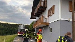 Drei Feuerwehren standen im Löscheinsatz.