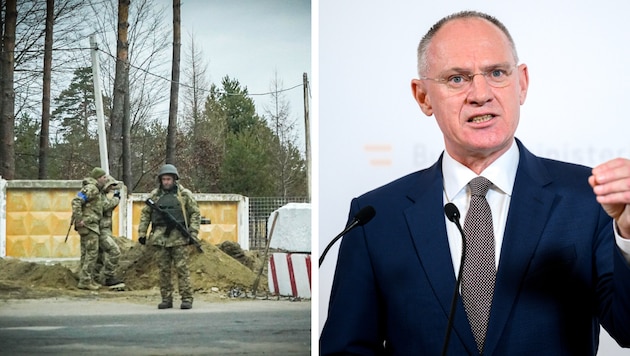 Soldaten werden in der Ukraine dringend benötigt; Innenminister Karner verliert die Geduld mit ...