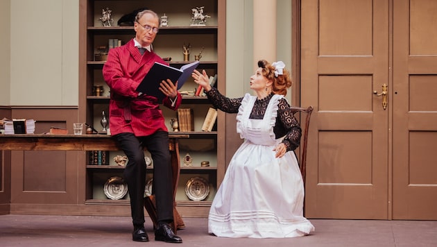 Sommerspiele Sitzenberg zeigen „Der Raub der Sabinerinnen“ mit Kurt Hexman und Doris ...